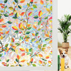 Window Privacy Film Stained Glass Rainbow Window Film by Unknown