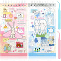 Tmtains 40 Sheets Kawaii Japanese Sticker Book by Tmtains