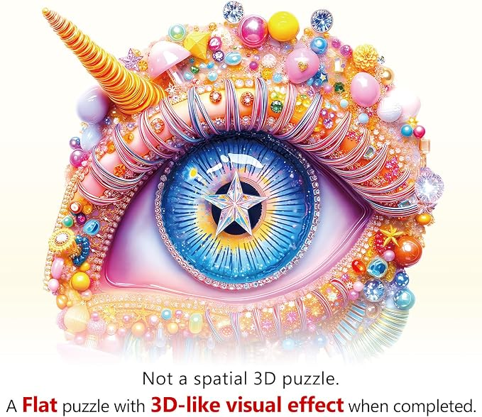 Fable Eye Puzzles Adults Gifts Wooden 260 Pieces 13.4 * 12.9in - Image 9