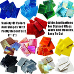 Mosaic Tiles Stained Glass Scraps Sheets - Image 2