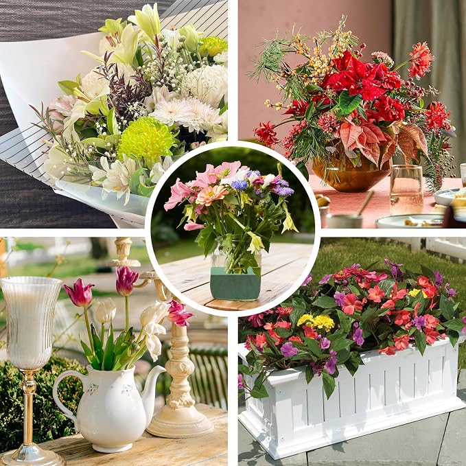 Prashent 72 Pcs Floral Foam Blocks, DIY Craft Supplies - Image 7