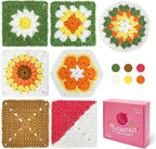 SGIBYN Granny Squares Crochet Kit by SGIBYN