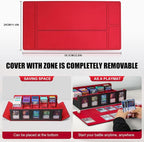 Trading Card Storage Box with Commander Display, 5-Row Deck Case with Removable - Image 5