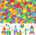 2400Pcs Foam Stickers Foam Shape Stickers by Unknown