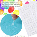 JANYUN 225 Pieces Double Sided Sticky Dot Stickers Removable Round Putty Clear - Image 5
