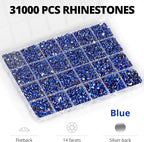 33000Pcs Royal Blue Rhinestones - Image 3