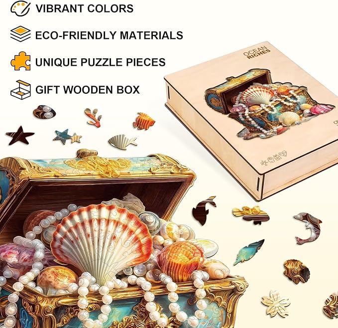 Ocean Riches Puzzles Adults Gifts - Image 2