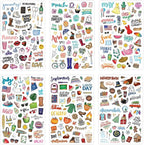 bloom daily planners Holiday Seasonal Planner Sticker Sheets - Image 2
