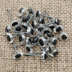 140Pcs Needle Felting Eyes 6-10mm mini Glass Amber - Image 7