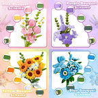 800 PCS Pipe Cleaners Craft, Pipe Cleaners Flowers Kit - Image 4