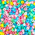 Pastel Pony Beads 1000+pcs Acrylic Kandi Beads Refill Plastic Pony Bead by Sistenia