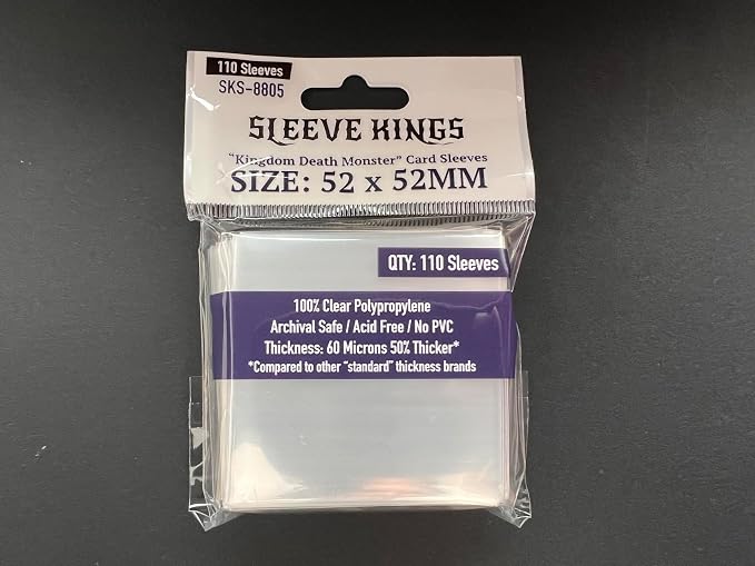 Sleeve Kings Kingdom Death Monster Card Sleeves 52 X 52 mm - Image 3