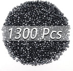 YMSDZHL Alphabet Beads A-Z 1300Pcs Letter Beads, Acrylic 4x7mm Round Letter - Image 2