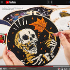 Crafmanoe Halloween Gothic Embroidery Starter Kit - Image 3