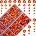10000Pcs 2-Boxes Mixed Size Hot Fix Round Crystals Gems Glass Stones Hotfix by MASSIVE+BEADS