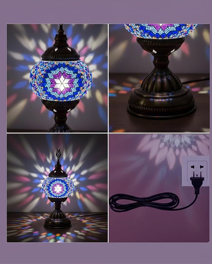 Ottoman Mosaics Turkish Mosaic Lamp Kit | DIY Art & Craft Project - Image 6