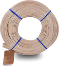 VFULIE Basket Round Reed #4 2.5mm 1-Pound Coil Basket Weaving Cane by VFULIE