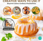 O’Creme Bakeable Plastic Mini Cake Pan - Image 2