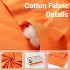 100% Combed Cotton Fabric by The Yard, 66 inches Wide, Premium Soft Breathable - Image 2