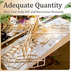 Yulejo 50 Pieces Balsa Wood Sticks, 1/2 x 1/2 x 12 Inch Square Wooden Dowels - Image 7