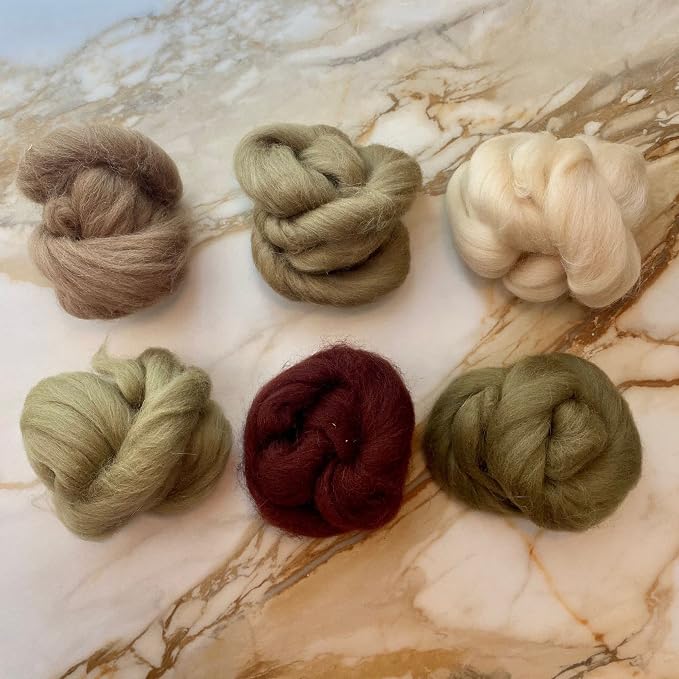 Revolution Fibers Dyed Wool Top | Shetland Collection of Crafting Fibers | - Image 2