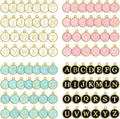 Hicarer 104 Pieces Letter Charms by Hicarer