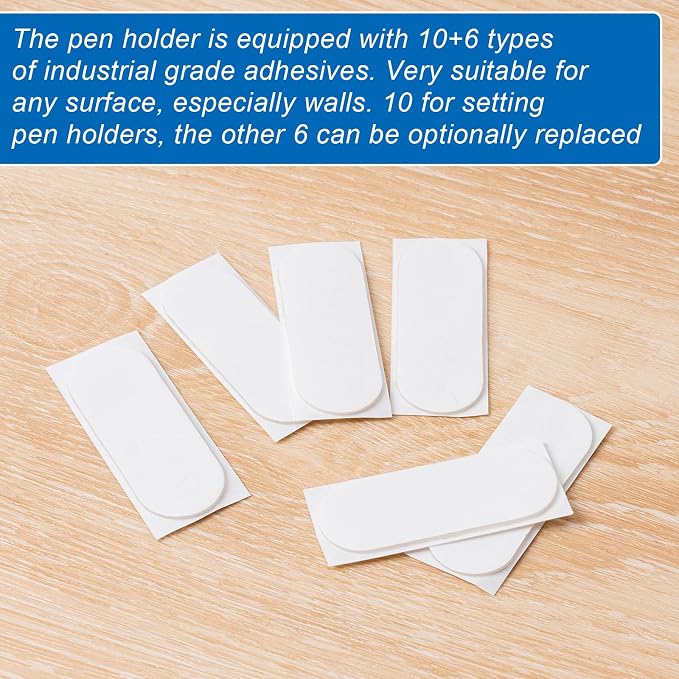40 Pack Adhesive Pencil Holders - Image 7