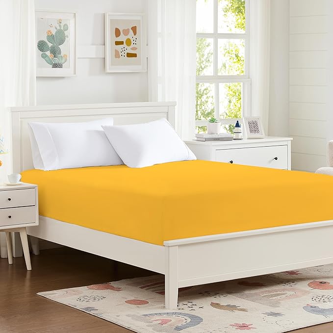 Hotella 100% Microfiber Twin Size Fitted Sheet Only, Ultra Soft Hotel Quality by Hotella