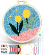 FIVEIZERO Punch Needle Kit for Beginners, Yarn Punch Needle Art Craft Kit for by FIVEIZERO