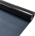 Black Glitter Heat Transfer Vinyl 12" x 5 ft HTV by MerryMade