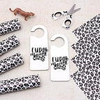 Tintnut Black White Leopard Permanent Vinyl Adhesive Vinyl 8 Pcs 12x10in | - Image 7