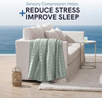 YnM Cooling Weighted Blanket for Adults, 50lbs Heavy Bed Throw Comforter - Image 2