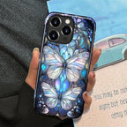 ZHEGAILIAN Case for iPhone 13 Pro Max, Stained Glass Butterfly Aesthetic - Image 5