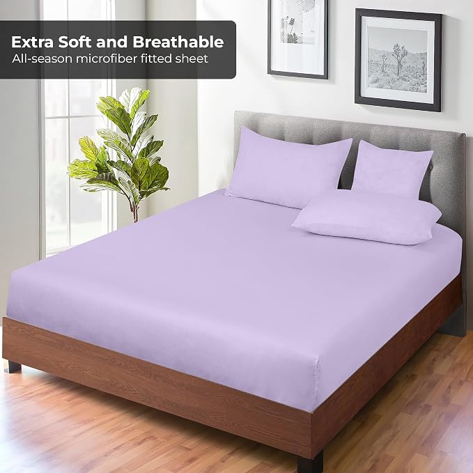Royale Linens Fitted Sheet King - Image 4