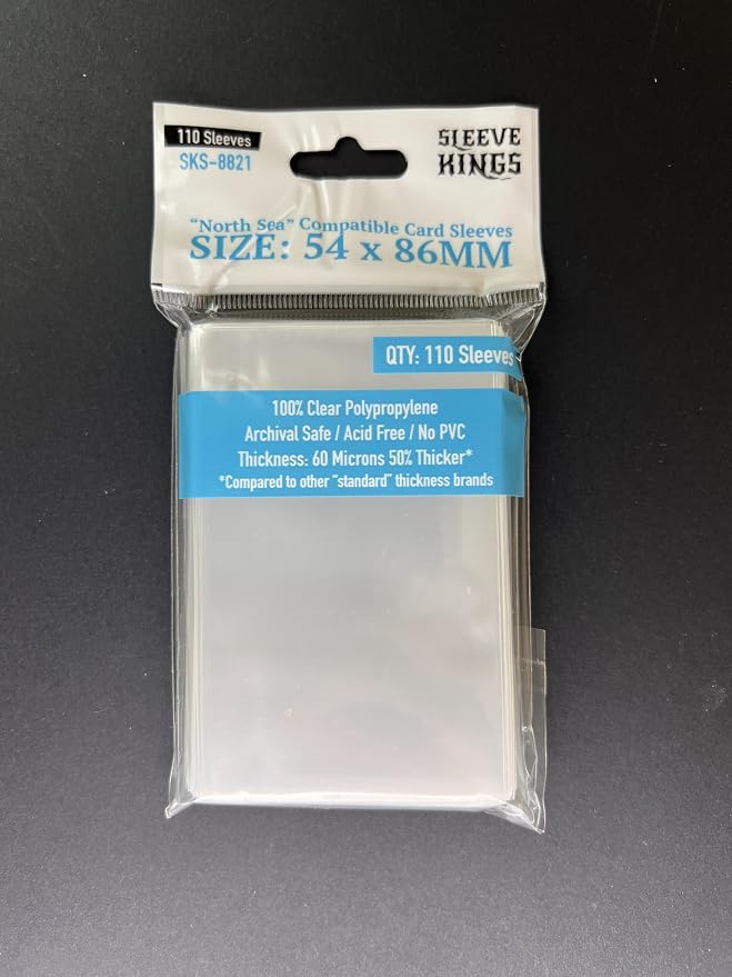 Sleeve Kings North Sea Compatible Sleeves 54 X 86 mm - Image 3