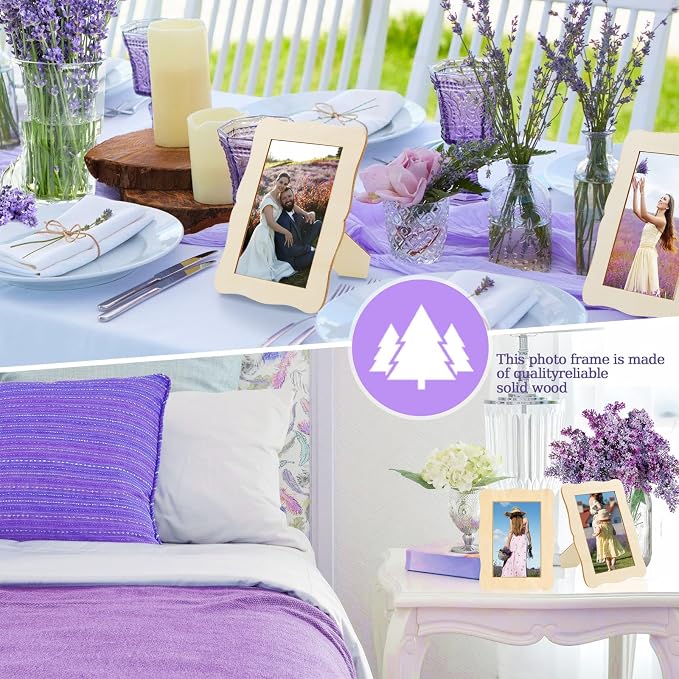 RYKOMO 20 Pack Wooden Picture Frames - Image 5