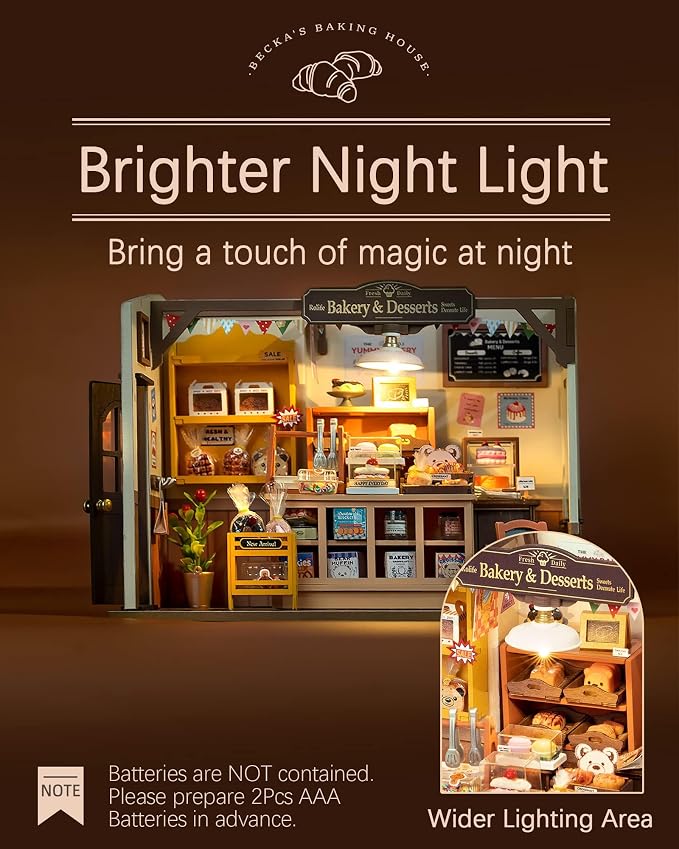Rolife Miniature House Kit for Beginners-1:20 DIY Miniature Dollhouse Kit - Image 6