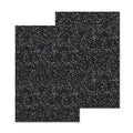 2 Pack 8'' x 12'' Glitter Black Acrylic Sheet, 3mm Thick Acrylic Plexiglass by Unknown