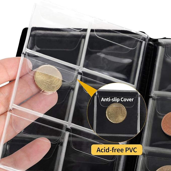 Uncle Paul Coin Album Coin Holder Coin Collection Book - Image 3