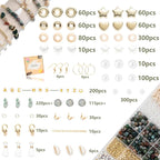Xylise Jewelry Making Supplies Kit Natural Stone Beads - Image 2