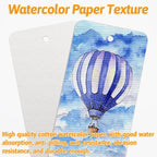 DSYIL 50 Sets Watercolor Paper Bookmarks - Image 2