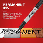 Sharpie Permanent Markers, Bulk Set, Fine Tip Markers, - Image 2