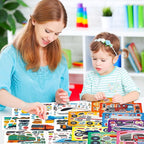 48 Sheets Create Vehicle of Dreams Stickers, Make Your Own Stickers - Image 8