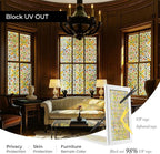 3D Stained Glass Window Film, Decorative Window Privacy Film - Image 3
