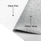 Glitter Puff Heat Transfer Vinyl, 12in X 5ft Iron on Vinyl | 3D Puff, Wash No - Image 3