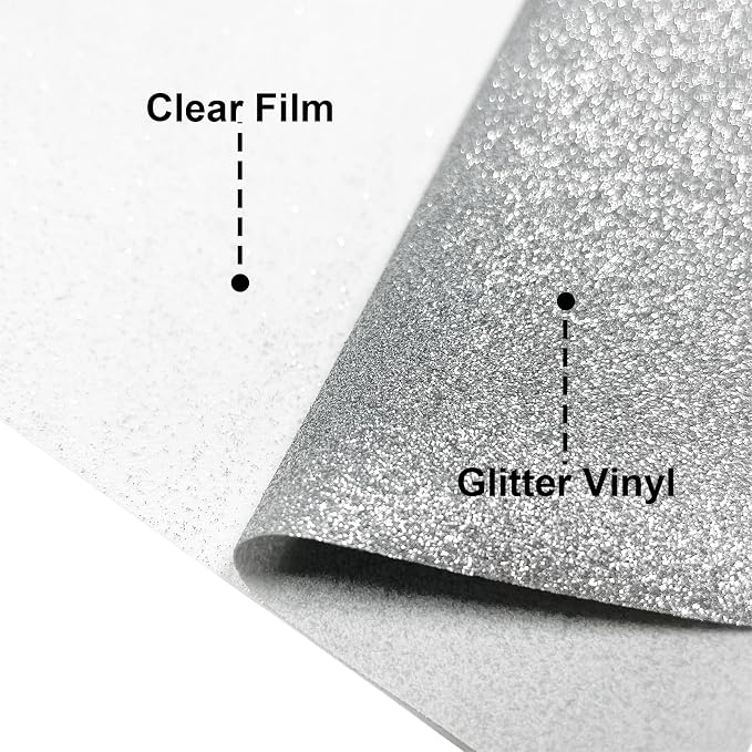 Glitter Puff Heat Transfer Vinyl, 12in X 5ft Iron on Vinyl | 3D Puff, Wash No - Image 3