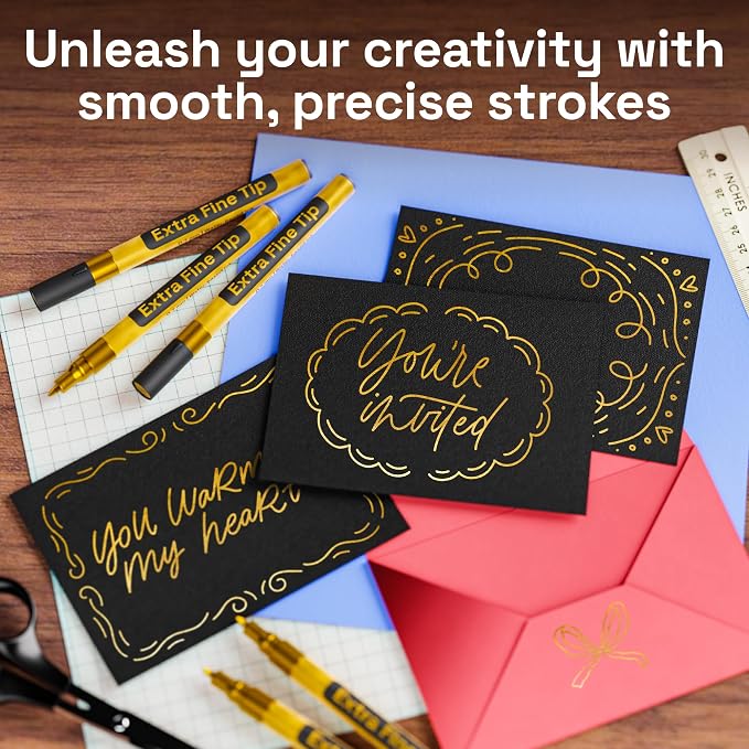 ARTISTRO Gold Paint Pens - Image 2