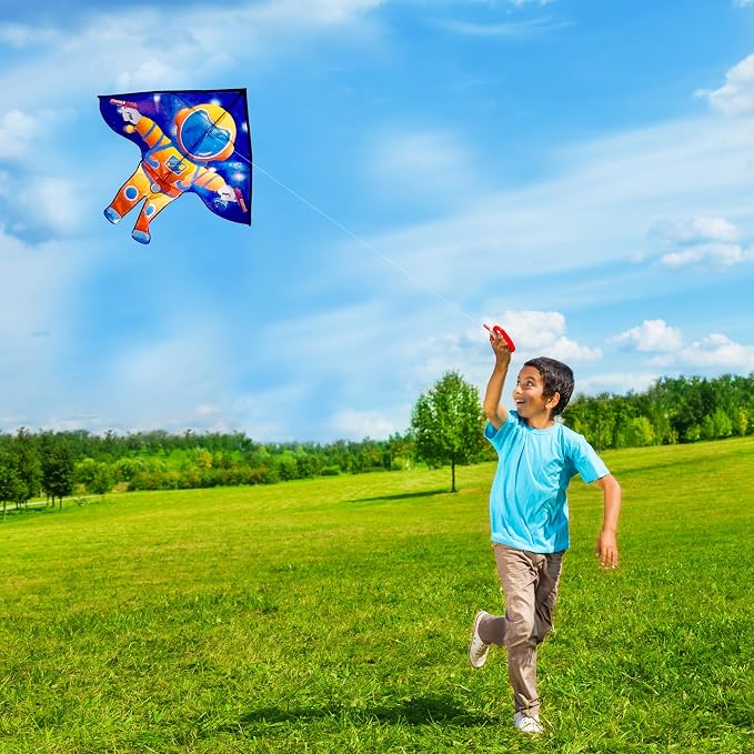 HONBO Large Delta Kite for Kids & Adults, Extremely Easy to Fly Kite for Beach - Image 4