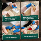 BeaverCraft DIY06 Santa Whittling Kit – Wood Carving Kit - Image 7