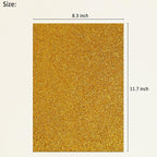 SALEMAR Gold Sticky Glitter Foam Sheets - Image 2